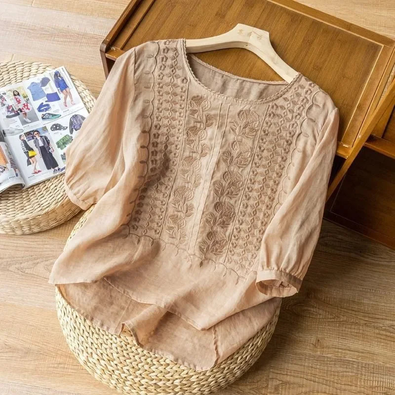 Maeve Linen Blouse