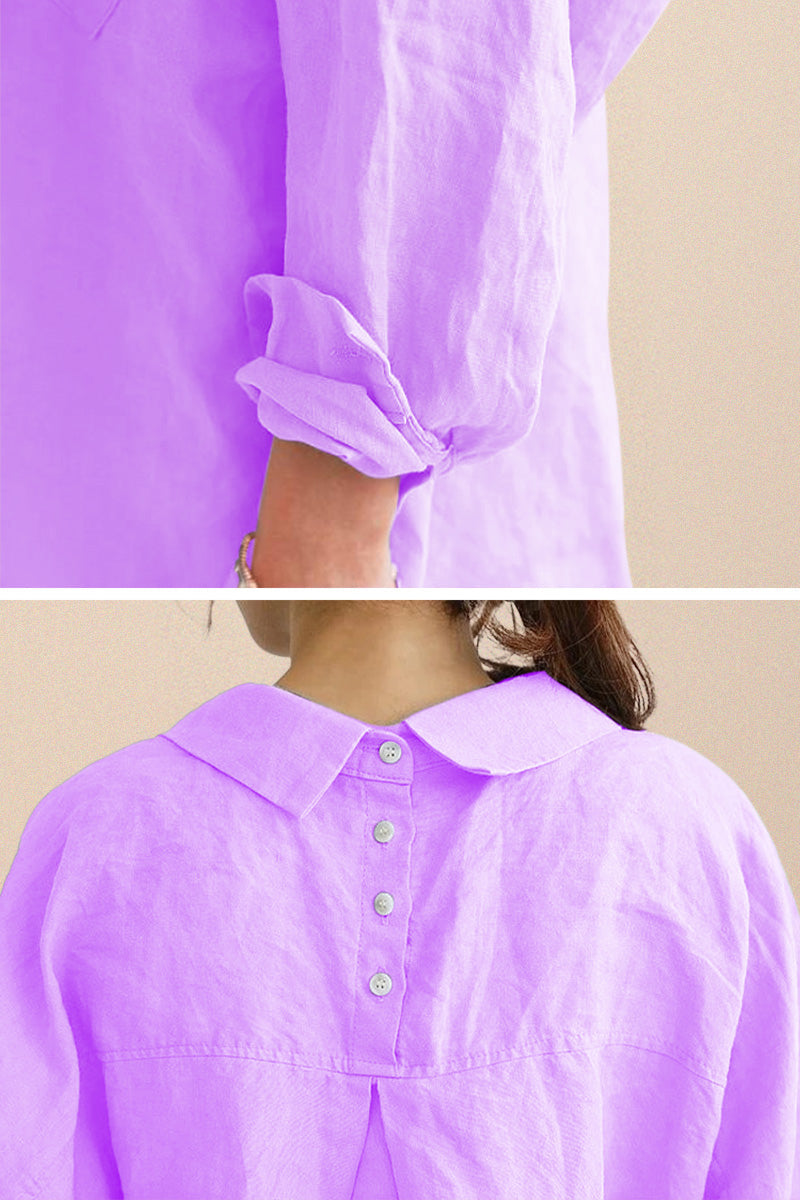 LINORA COTTON LINEN SHIRT