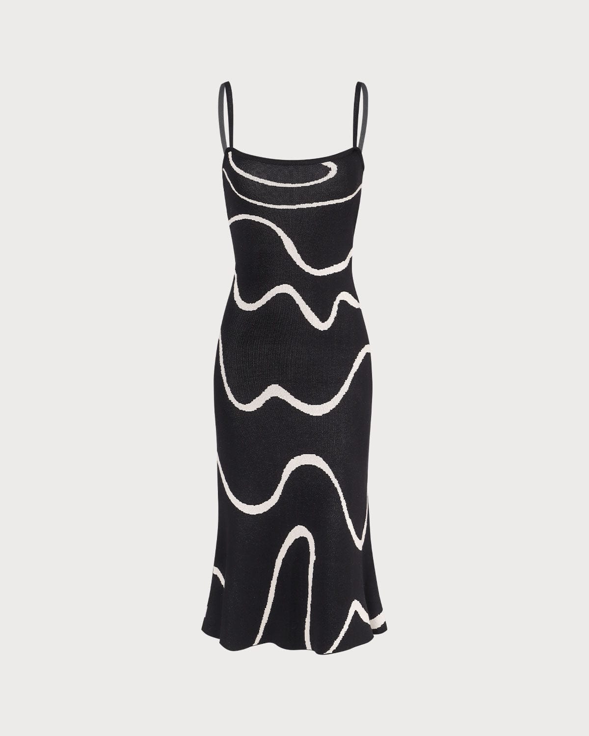 LUMINA BLACK WAVE DRESS