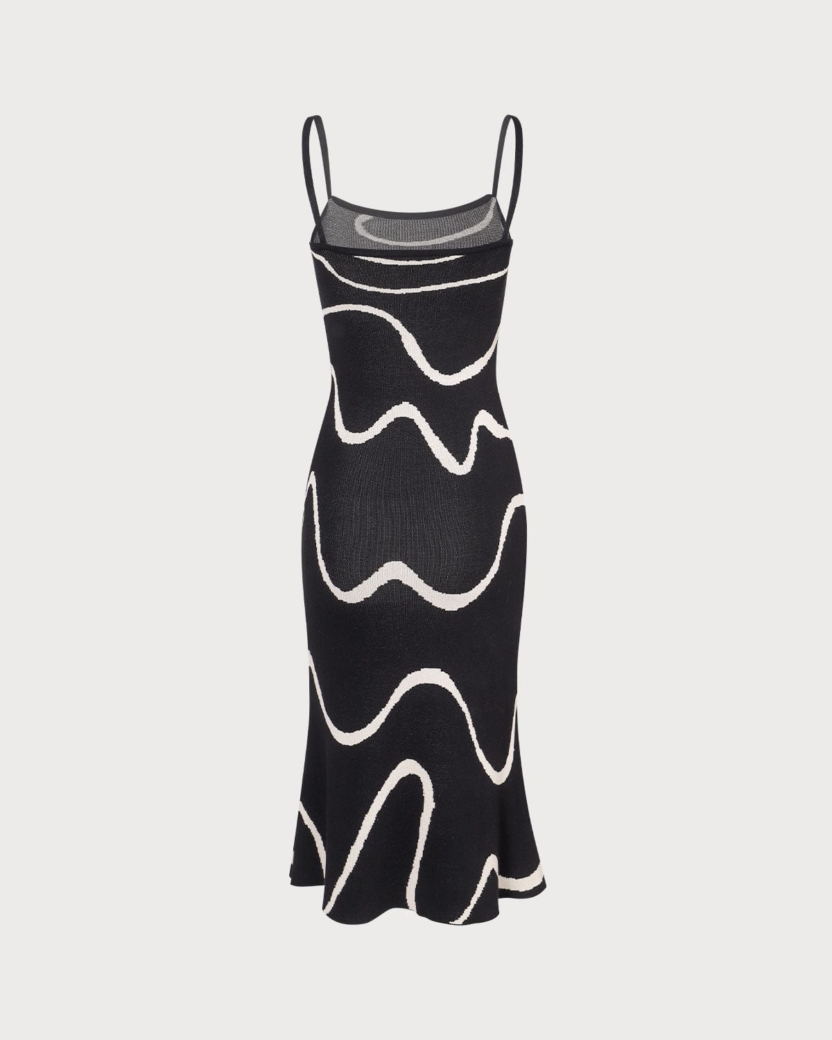 LUMINA BLACK WAVE DRESS