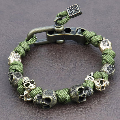 DANTE MORELLI SKULL BRACELET
