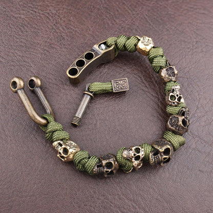 DANTE MORELLI SKULL BRACELET