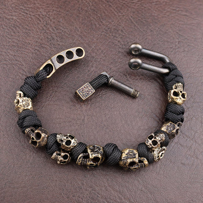 DANTE MORELLI SKULL BRACELET