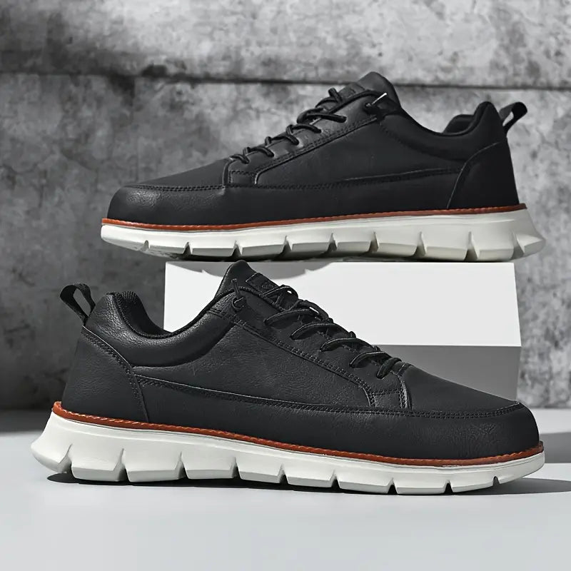 NASARIO LEATHER SNEAKERS