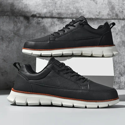 NASARIO LEATHER SNEAKERS