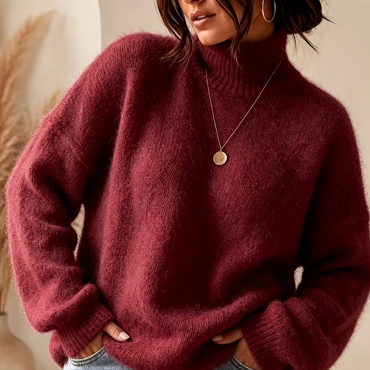 SOFIA BRUSHED JUMPER