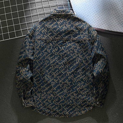 MONTELLI SCRIPT DENIM JACKET