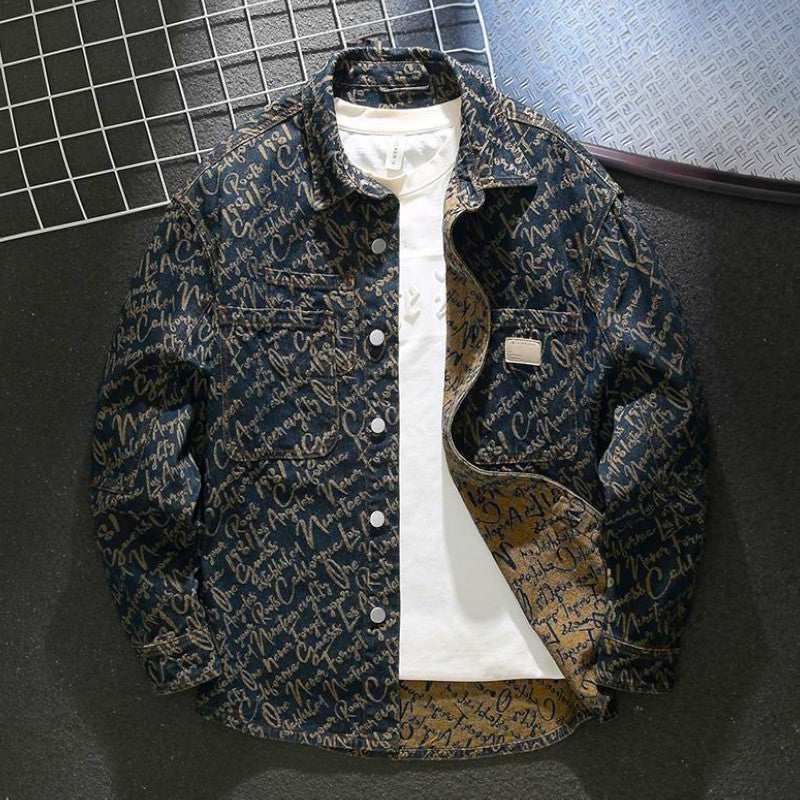MONTELLI SCRIPT DENIM JACKET