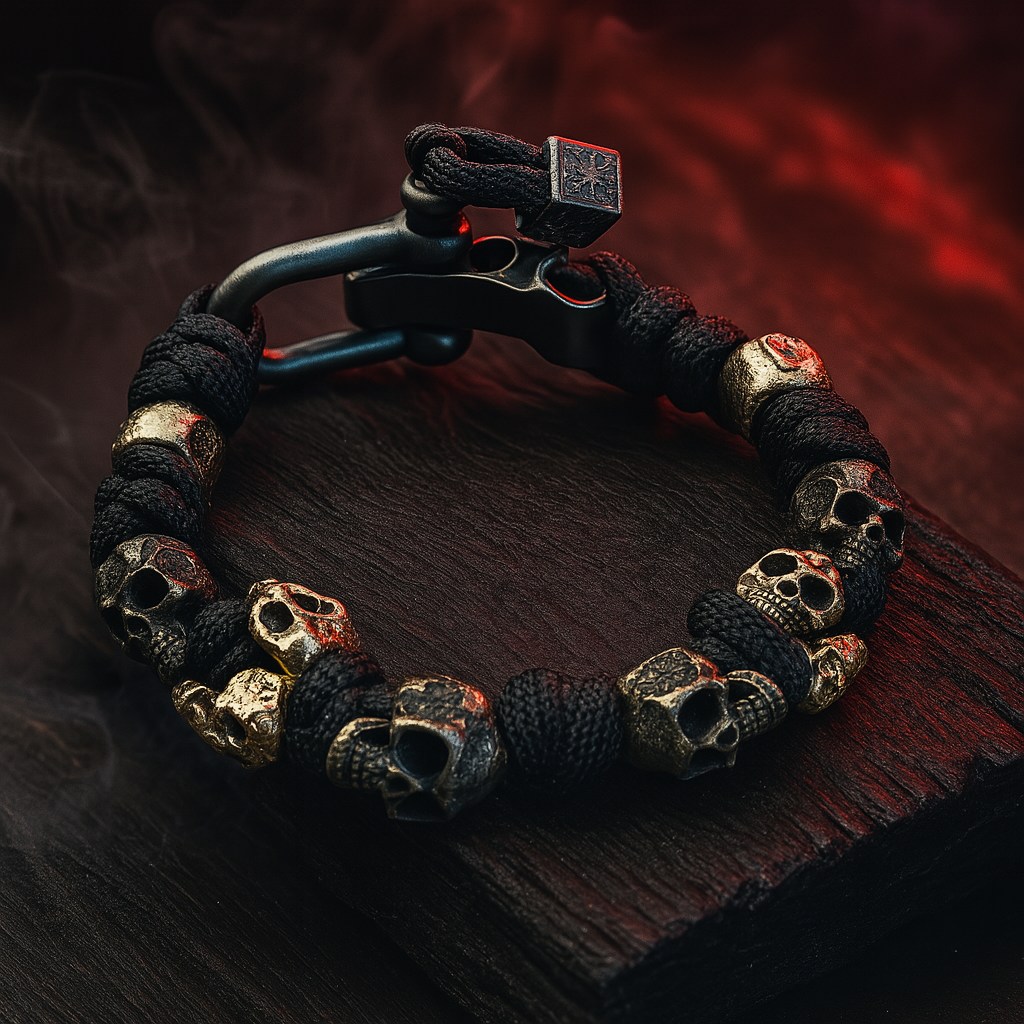 DANTE MORELLI SKULL BRACELET