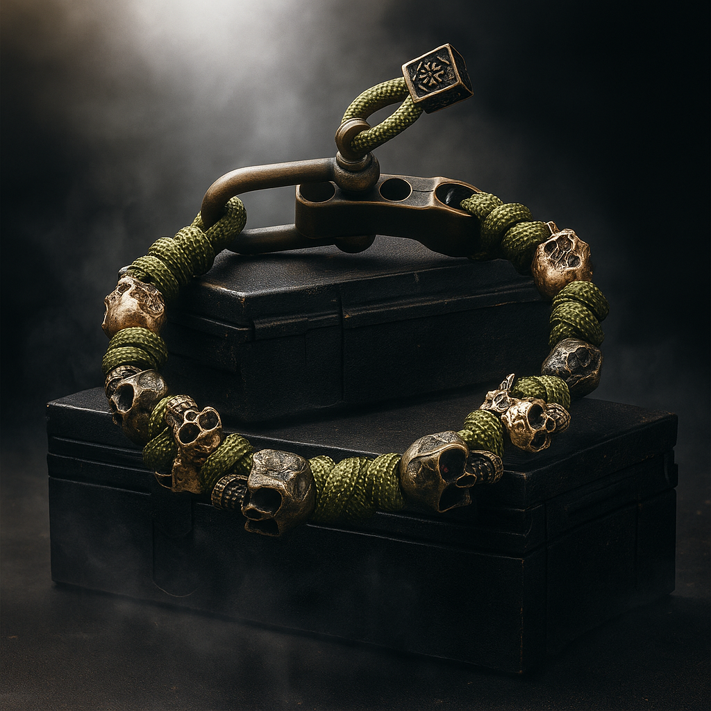 DANTE MORELLI SKULL BRACELET