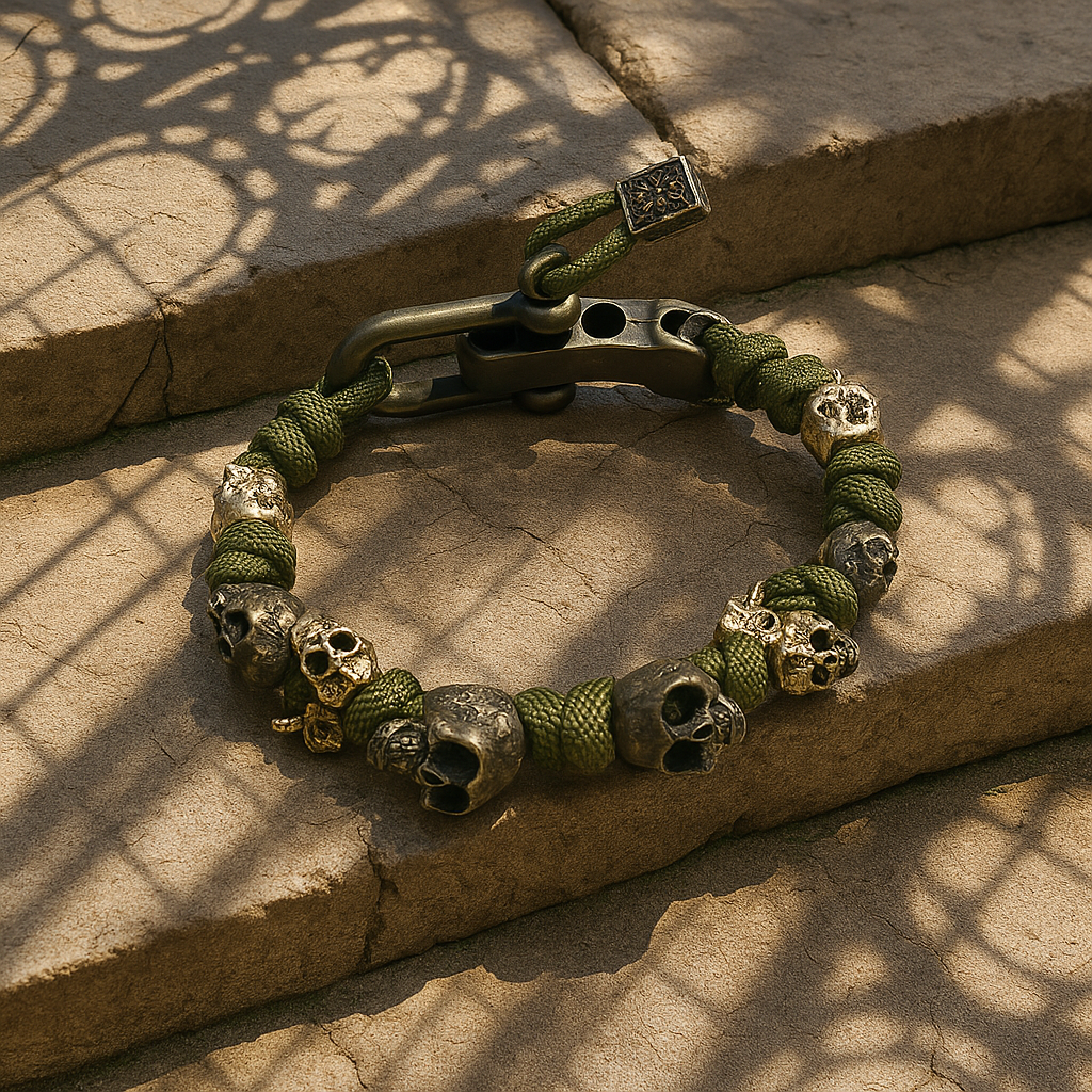 DANTE MORELLI SKULL BRACELET