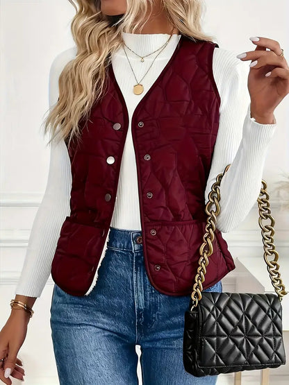 VELDRA QUILTED VEST