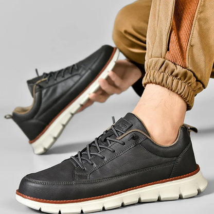 NASARIO LEATHER SNEAKERS
