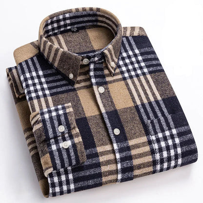 BELMONTE COTTON FLANNEL SHIRT