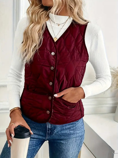 VELDRA QUILTED VEST