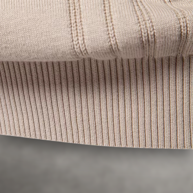 SULLIVAN GRID COTTON SWEATER