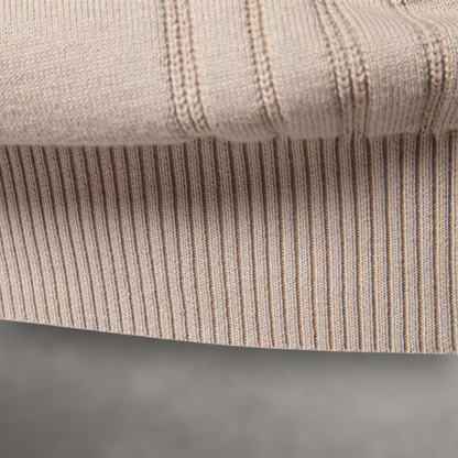 SULLIVAN GRID COTTON SWEATER