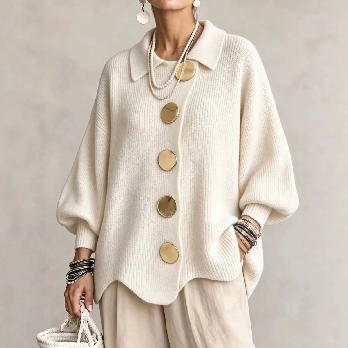 ISABELLA CHUNKY KNIT CARDIGAN
