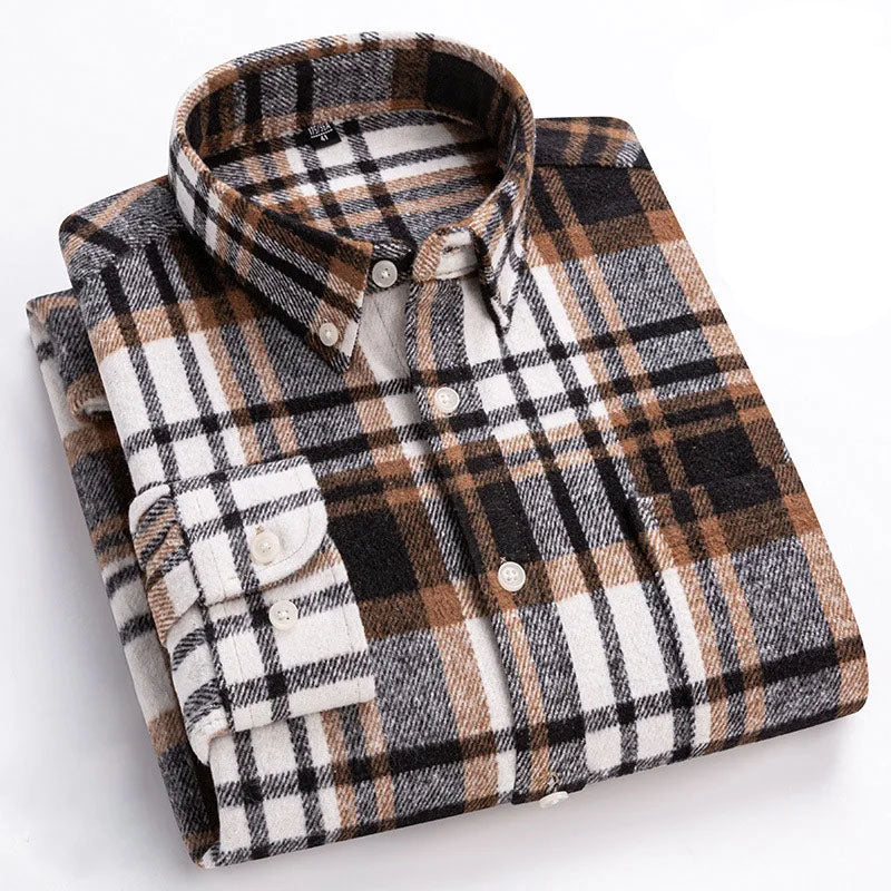 BELMONTE COTTON FLANNEL SHIRT