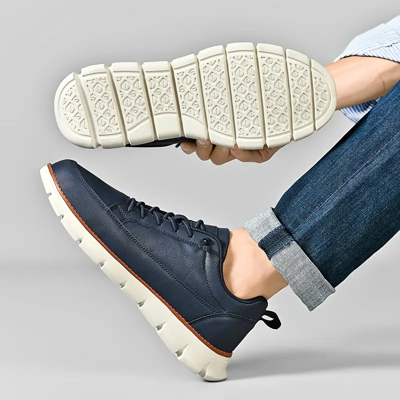 NASARIO LEATHER SNEAKERS
