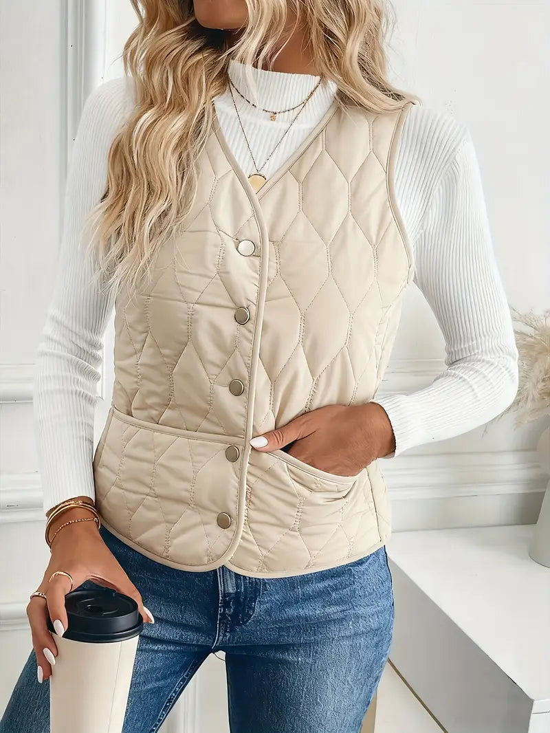 VELDRA QUILTED VEST