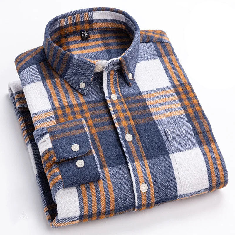 BELMONTE COTTON FLANNEL SHIRT