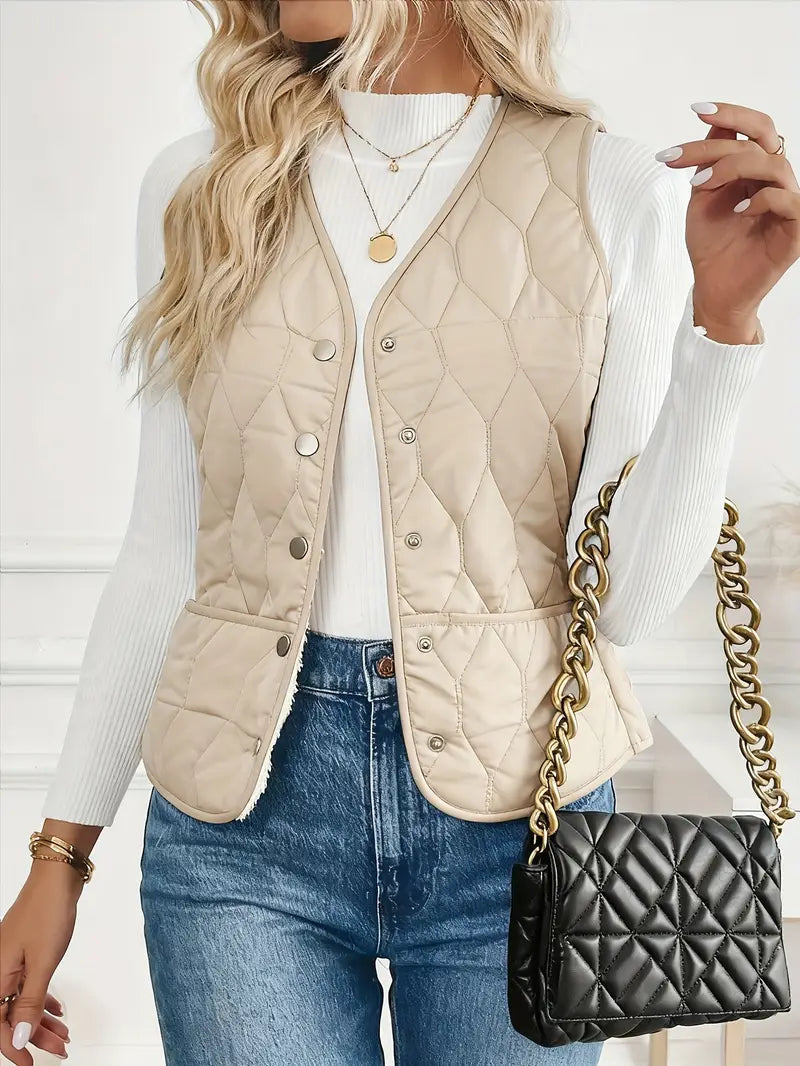 VELDRA QUILTED VEST