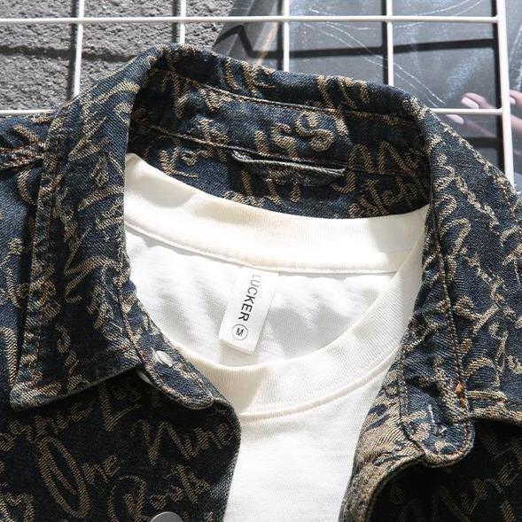 MONTELLI SCRIPT DENIM JACKET
