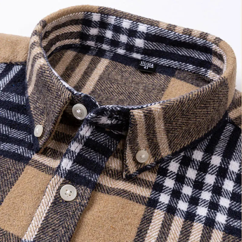 BELMONTE COTTON FLANNEL SHIRT
