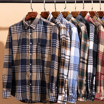 BELMONTE COTTON FLANNEL SHIRT