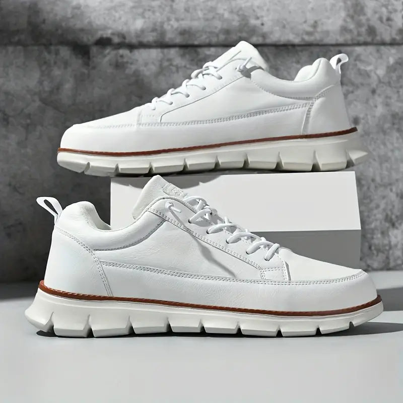 NASARIO LEATHER SNEAKERS