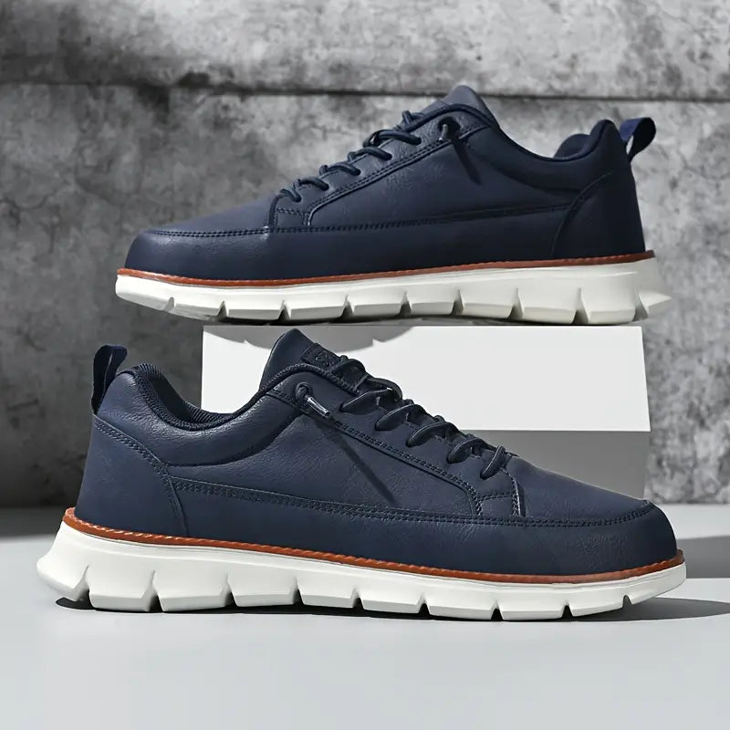 NASARIO LEATHER SNEAKERS