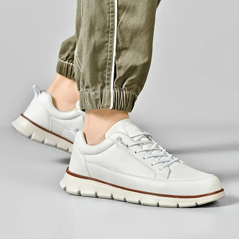 NASARIO LEATHER SNEAKERS