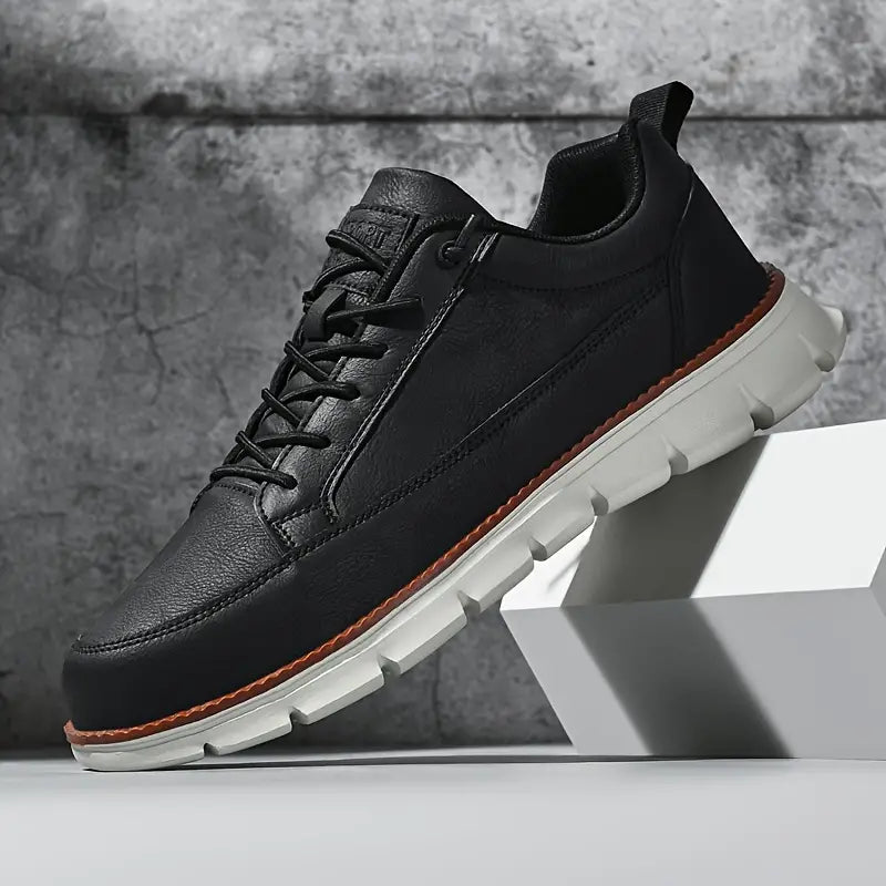 NASARIO LEATHER SNEAKERS