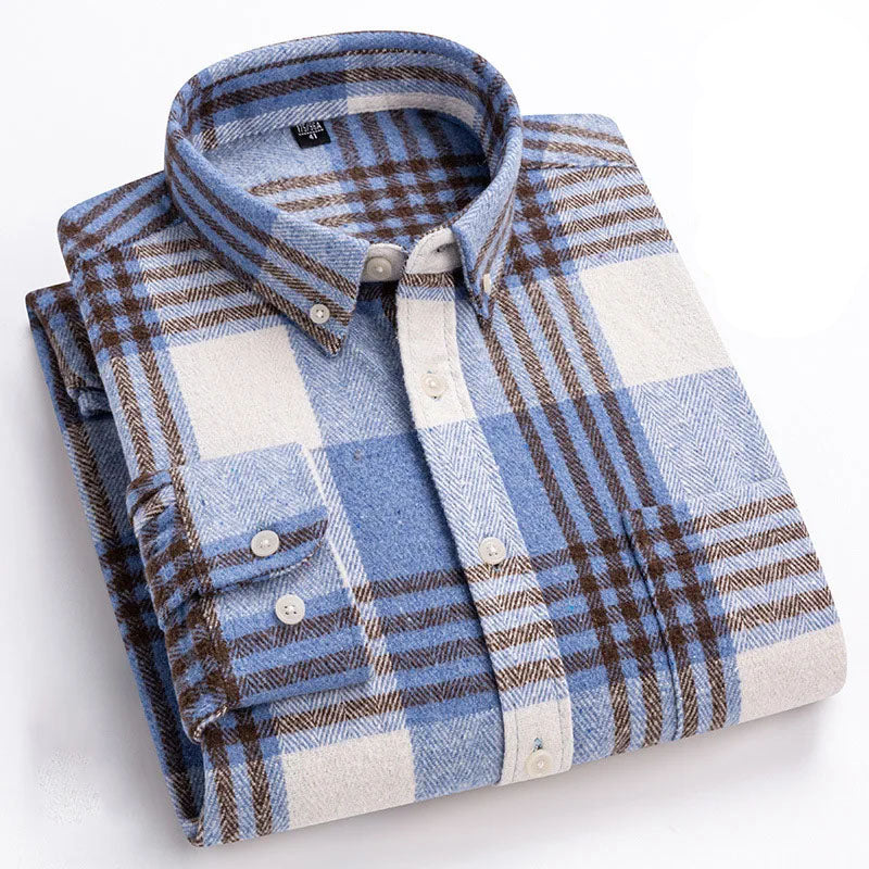 BELMONTE COTTON FLANNEL SHIRT