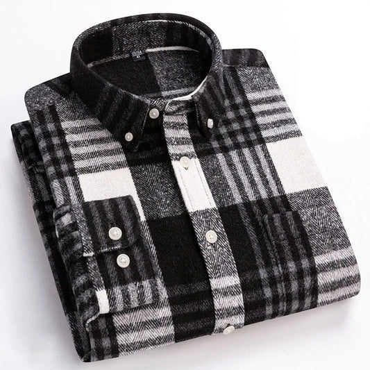 BELMONTE COTTON FLANNEL SHIRT