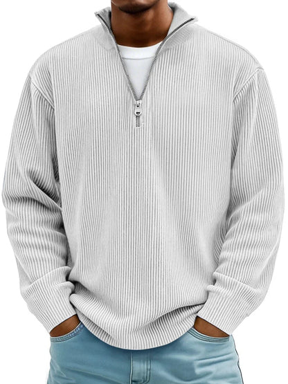MATTEO RIBBED PULLOVER