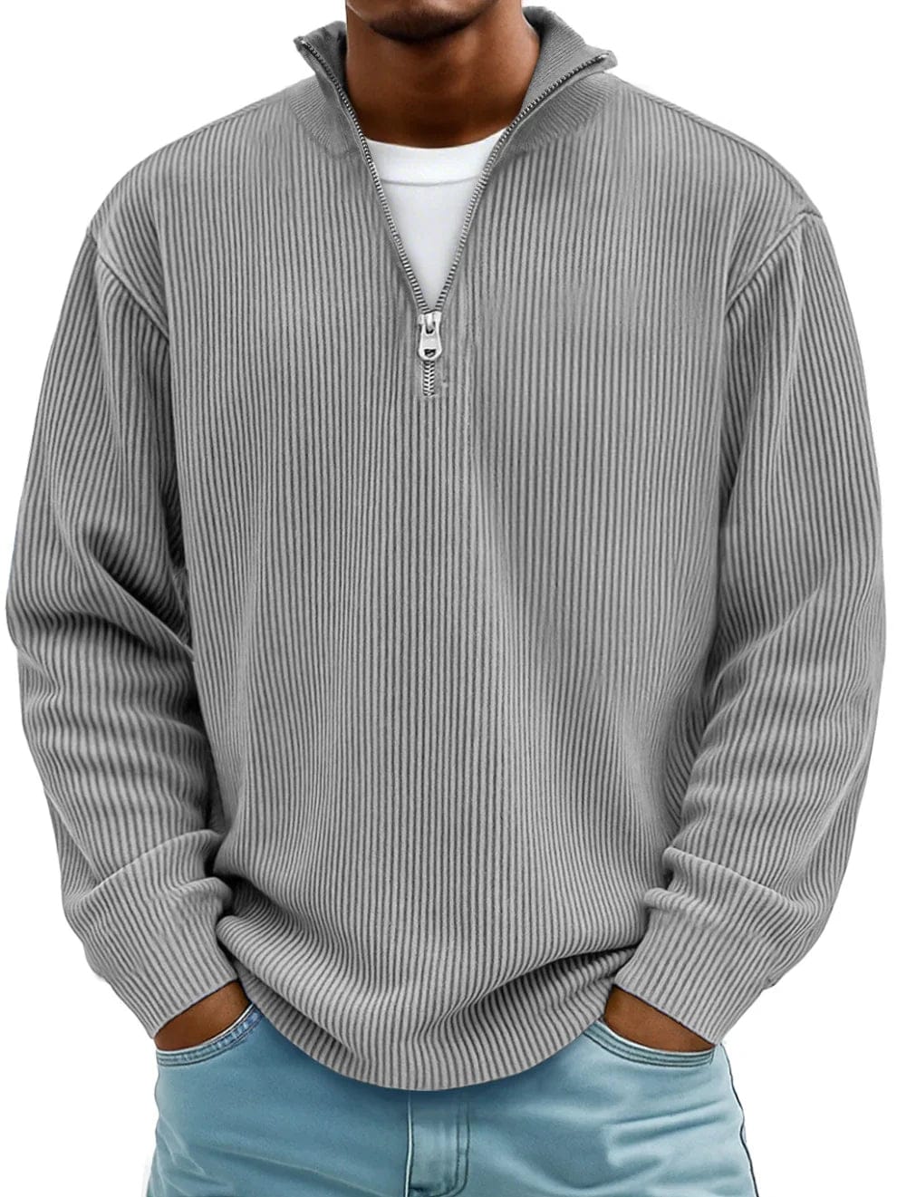MATTEO RIBBED PULLOVER