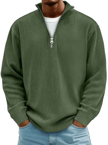 MATTEO RIBBED PULLOVER