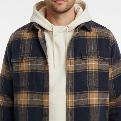 BELMONTE COTTON FLANNEL SHIRT