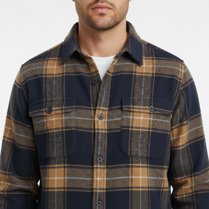 BELMONTE COTTON FLANNEL SHIRT