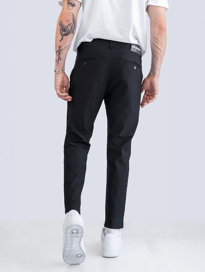 Noa Stretch Pants  - Black
