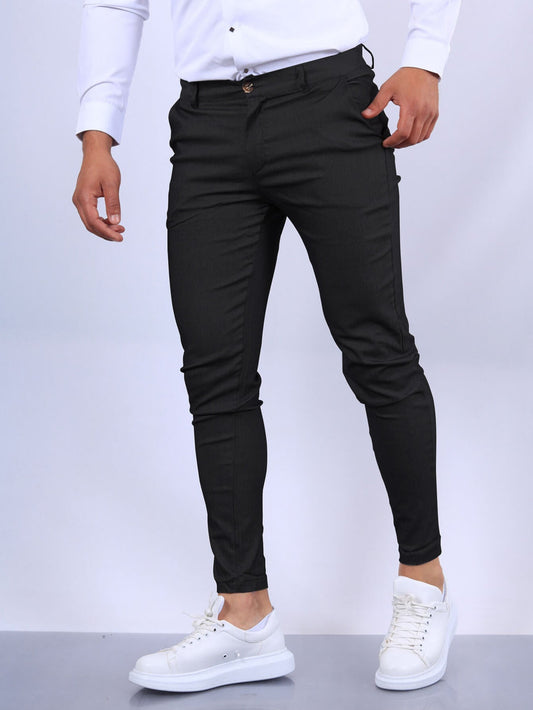 Noa Stretch Pants  - Black