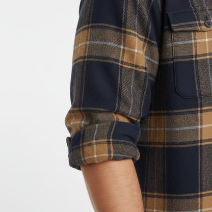 BELMONTE COTTON FLANNEL SHIRT