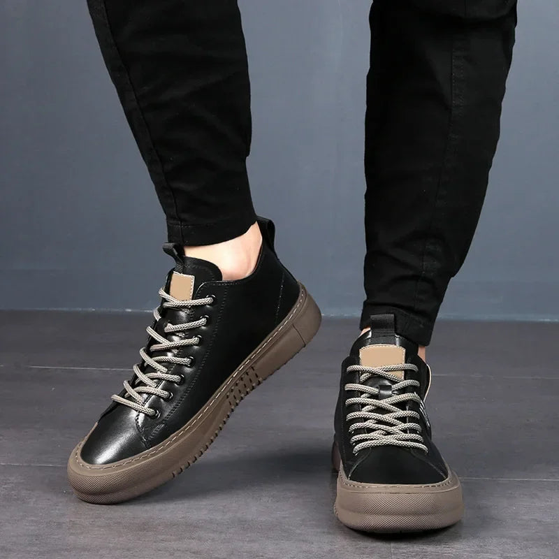UPTOWN LEATHER SNEAKERS