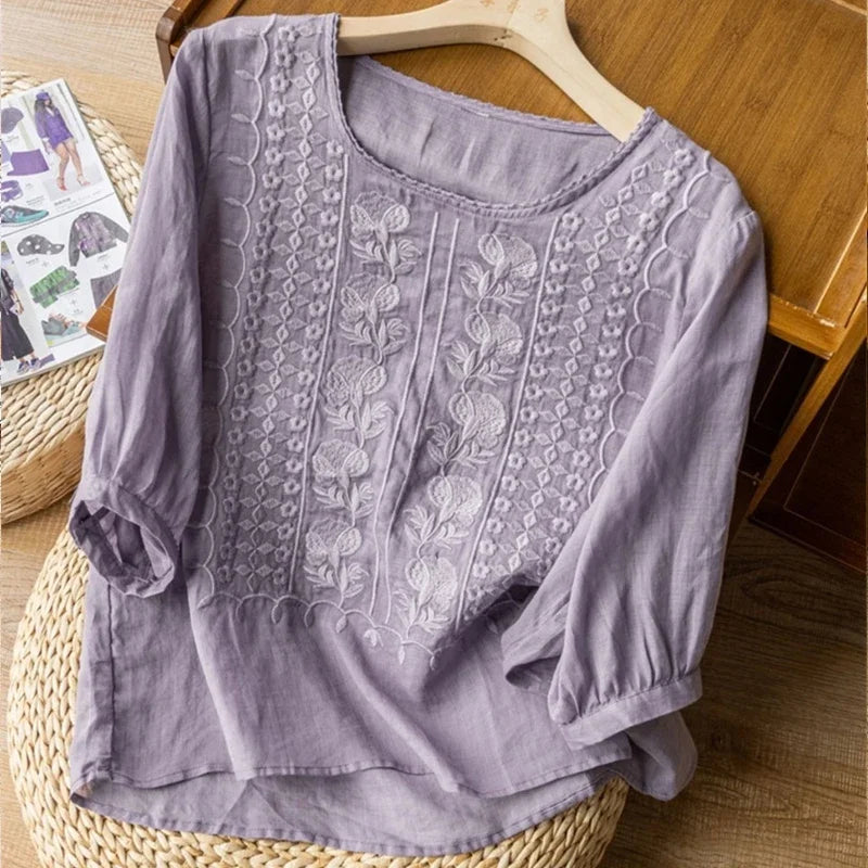 Maeve Linen Blouse