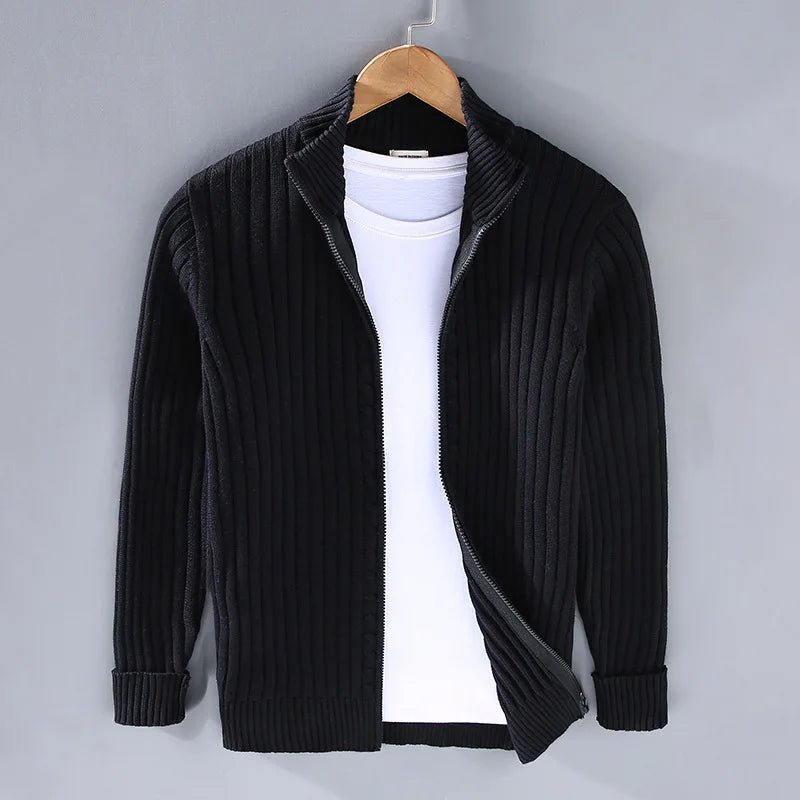 RIVANO RIBBED JACKET