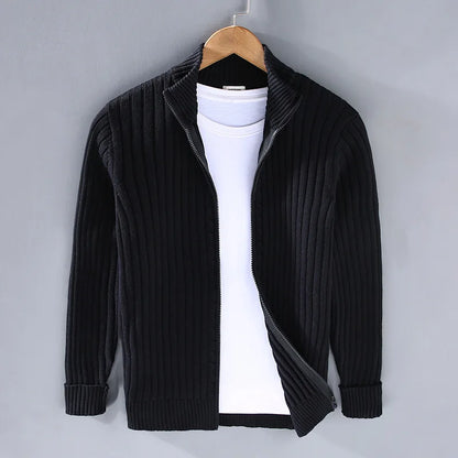 RIVANO RIBBED JACKET