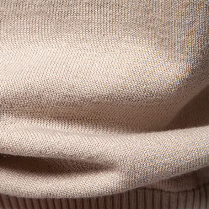 SULLIVAN GRID COTTON SWEATER