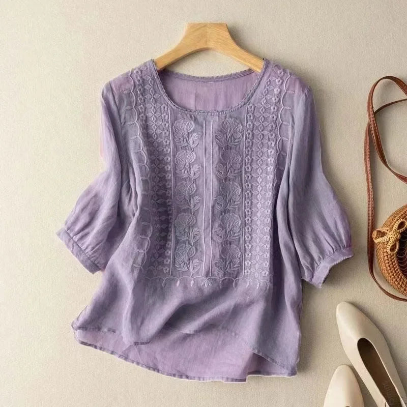 Maeve Linen Blouse